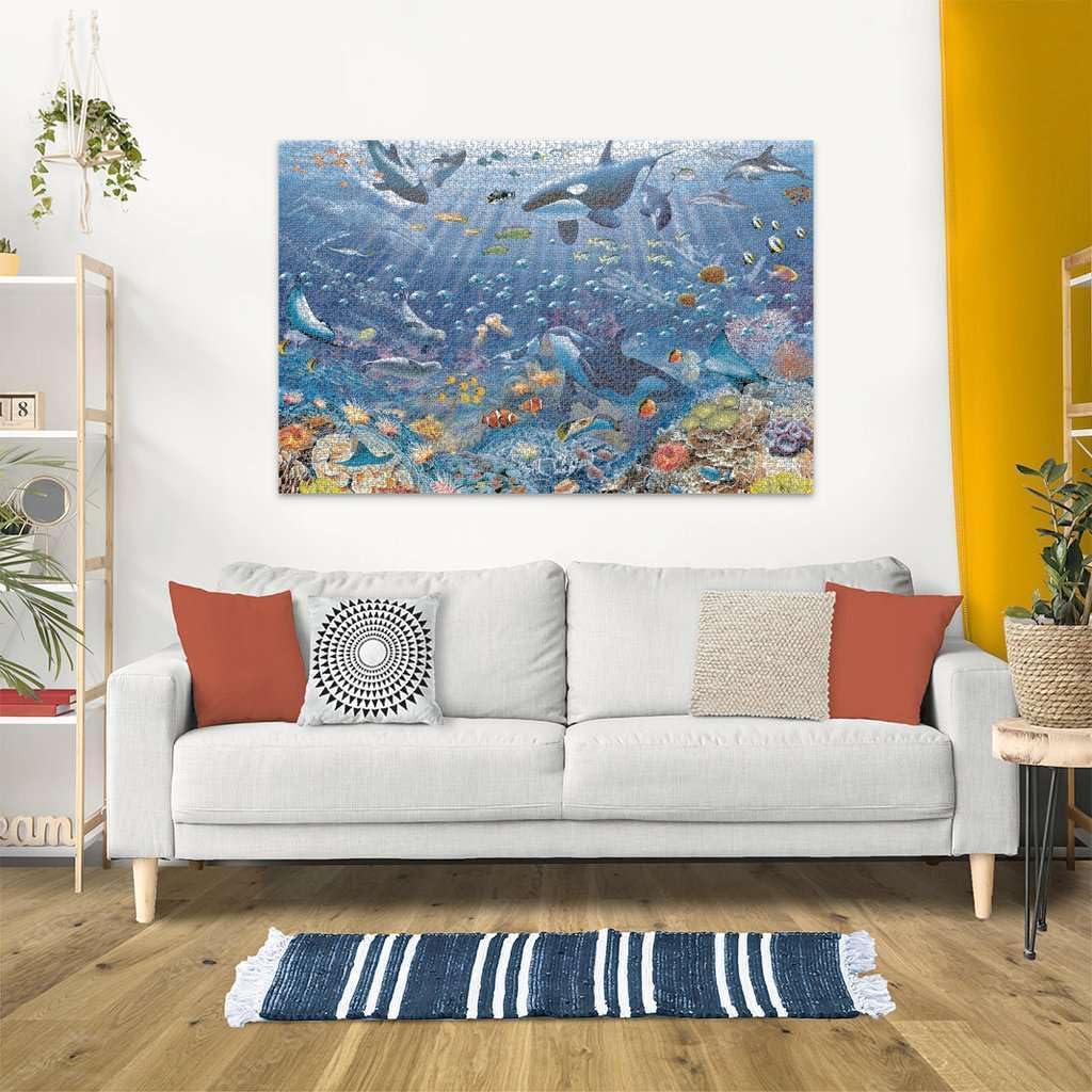 Ravensburger - Colorful Underwater World - 3000 Piece Jigsaw Puzzle - Stunning Imagery - Beautiful & Intricate - Unique Depiction Under The Sea - Premium Quality - Puzzles for Adults
