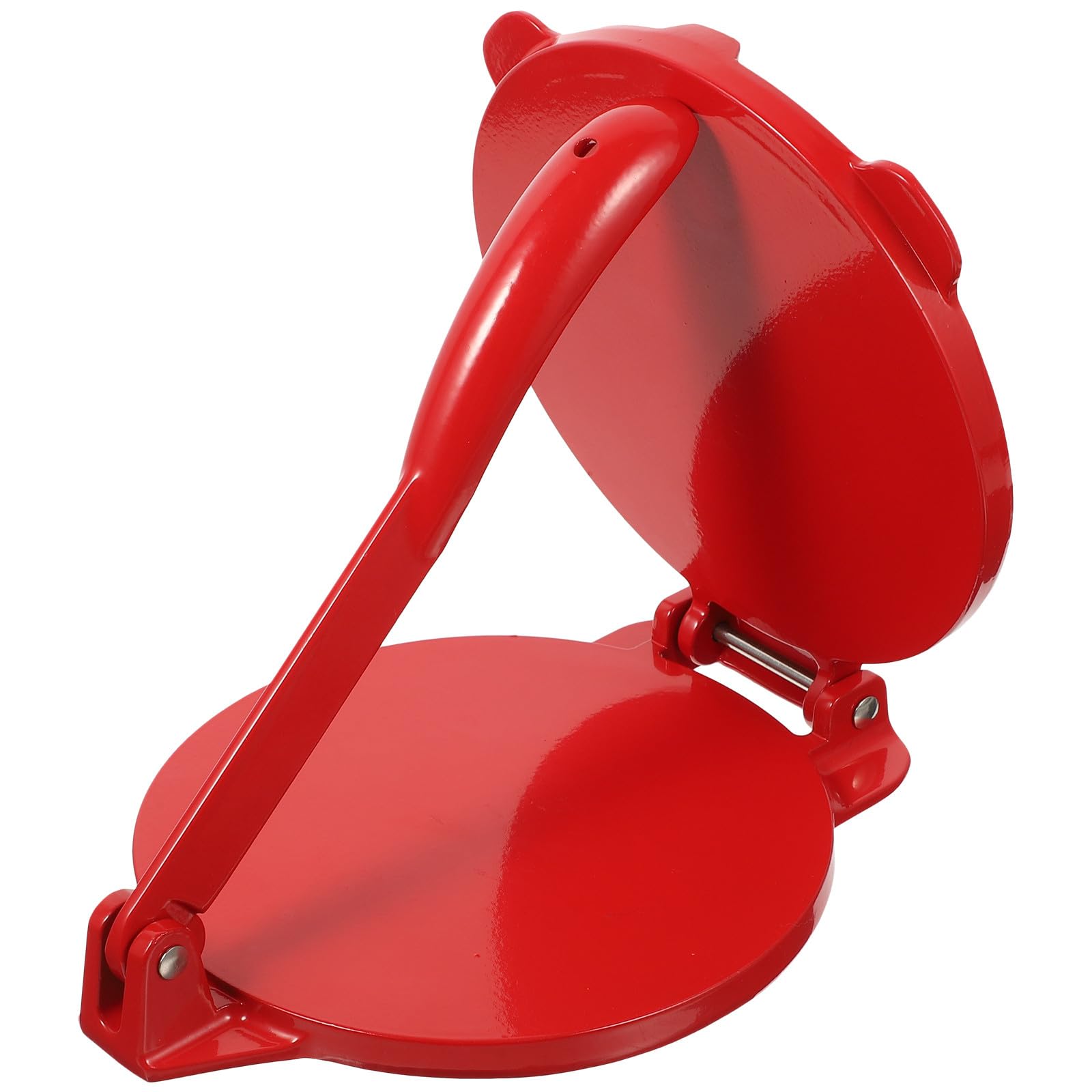 Abaodam Aplatisseur de Pâte en Aluminium Rouge, Presse à Tacos Rustproof Rouleau, Maison Restaurant