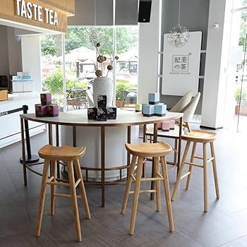 ワイスワイス無垢材ハイチェア　カウンターチェア/椅子/ダイニングチェア/スツール Amazon｜スツール ハイスツール 木製 カウンタースツール