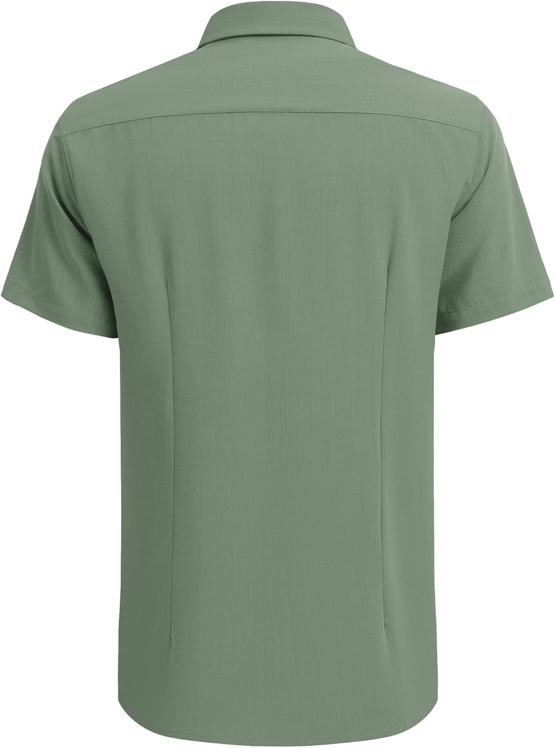 COOFANDY Men's Cuban Guayabera Shirt Short Sleeve Button Down Shirts Casual Summer Beach Linen Shirts - Image 7