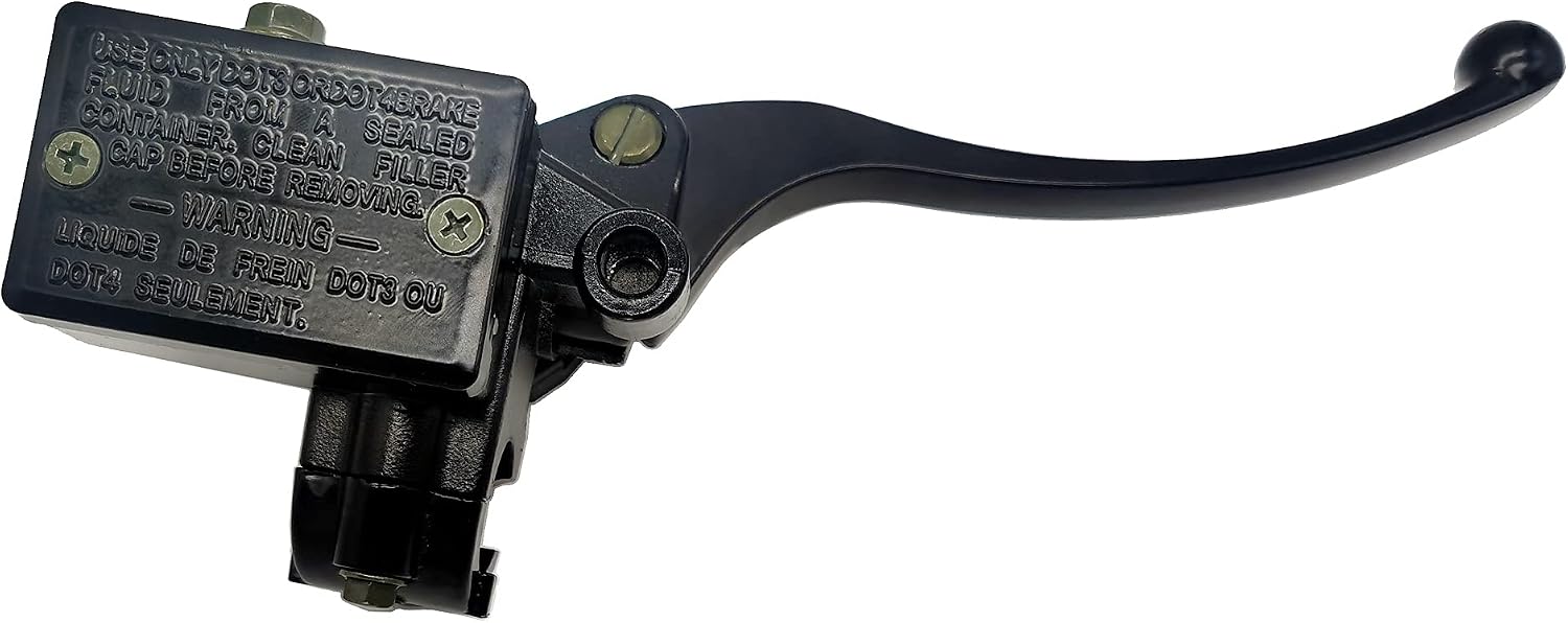 Brake Master Cylinder for Kawasaki ATV Bayou Prairie Lakota KFX KLF KLT KVF KEF 50 300 360 400 650 700 (Black)