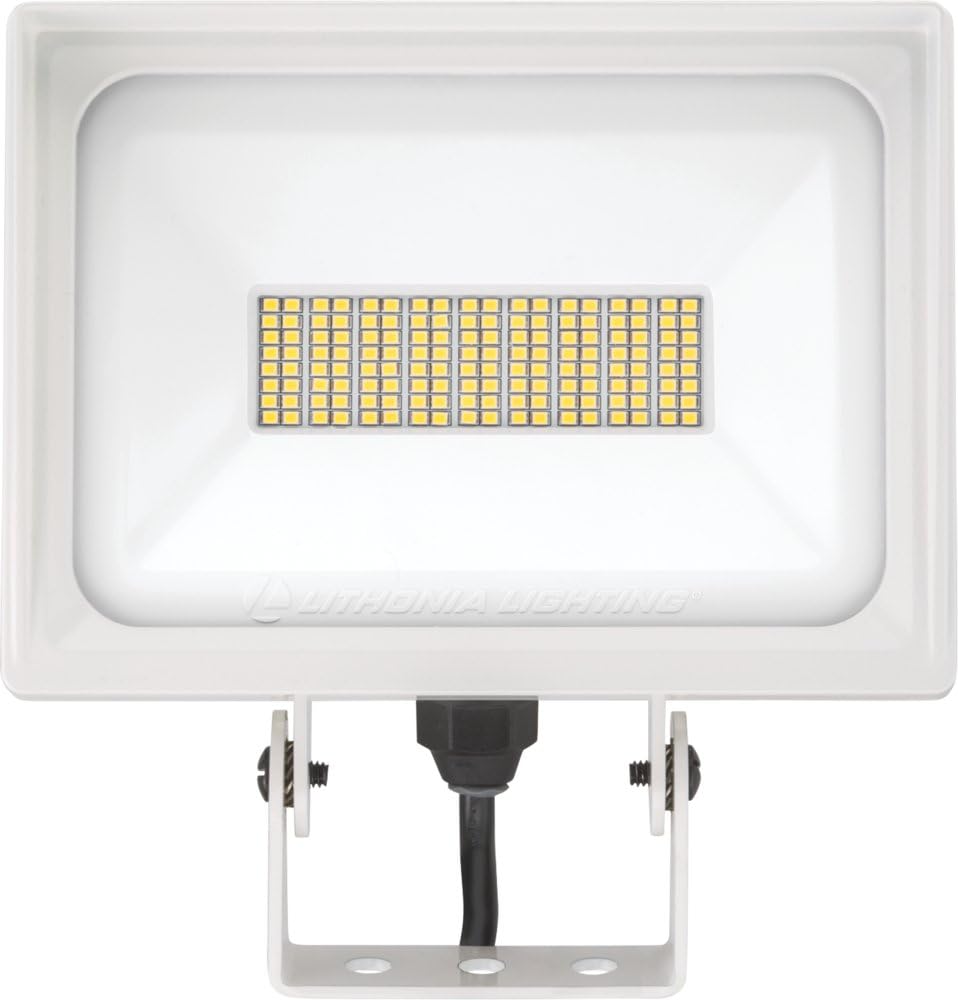 Best Cyber Deals 🔥 Lithonia Lighting QTE P3 40K 120 YK DDB M6 LED Aluminum Flood Light, 5000K, 66 Watts, 120 Volts, Dark Bronze