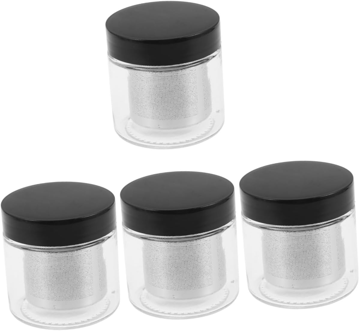 HAPINARY 4pcs Ultrasonic Jewelry Cleaner Watch Cleaning Cup Earring Cleaner for Jewelry