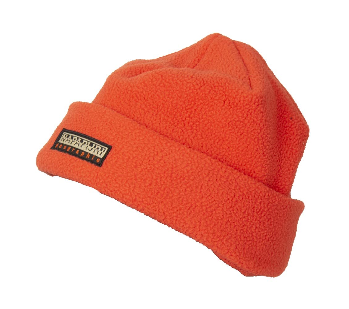 Napapijri Bonnet pour Homme avec Revers en Polaire Douce et Chaude avec Logo Article NP0A4GK9 F-Rock
