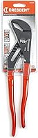 Vista 4 de Crescent Alicates de lengüeta y ranura de 12", mordaza en V, óxido negro - RT412CVN