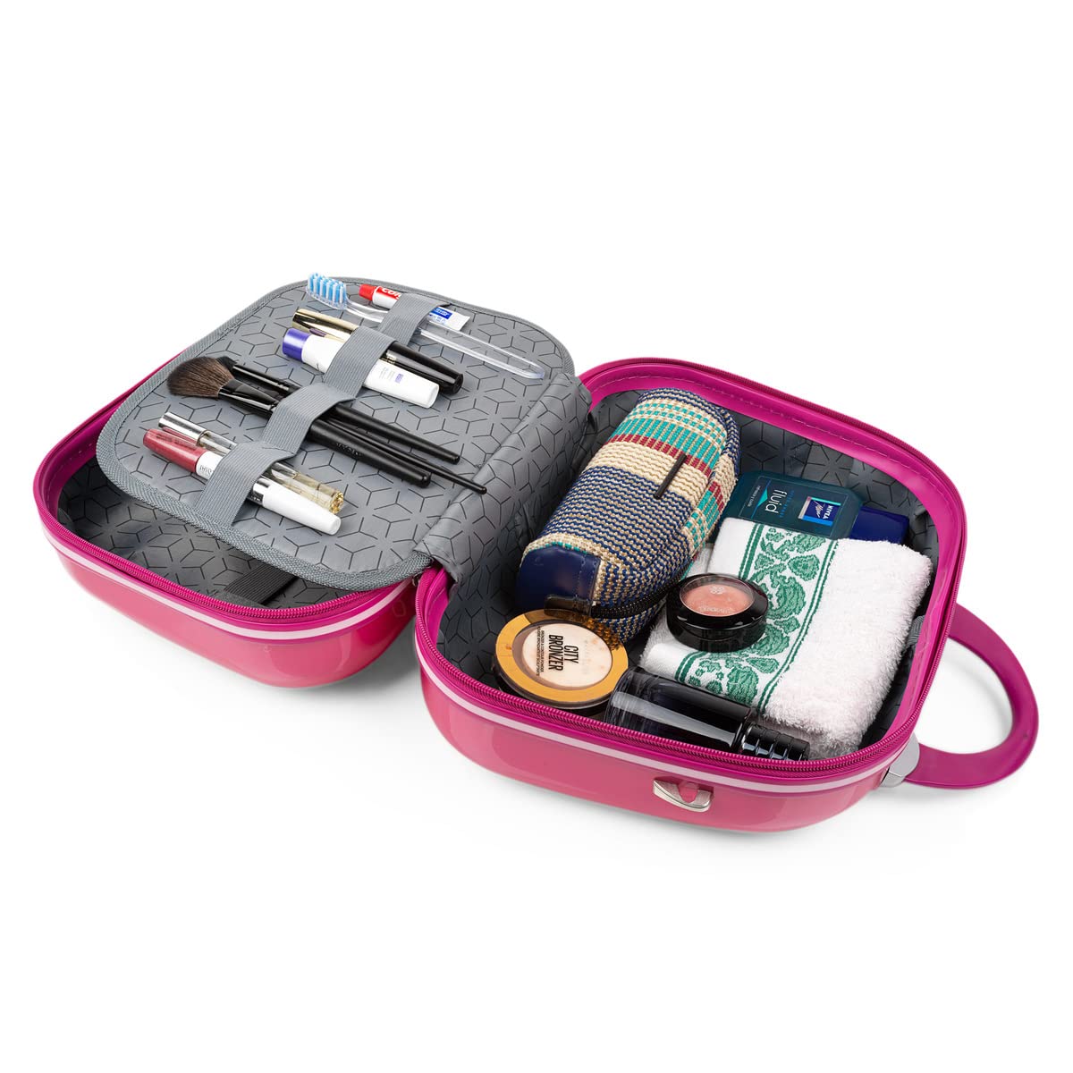 Beauty case da viaggio - Beauty case rigido da donna - In materiale leggero