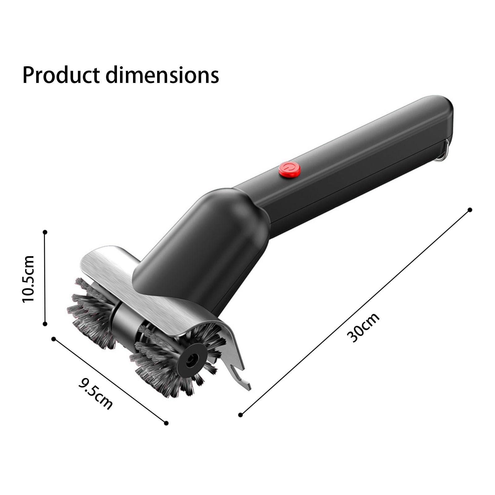 Spazzola elettrica per barbecue con design impermeabile per tutti, ordinario