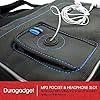 DURAGADGET Blue/Black Protective Water Repellent Messenger Bag Case For 9-12" Tablets With Storage Pockets & Adjustable Shoulder Strap #1