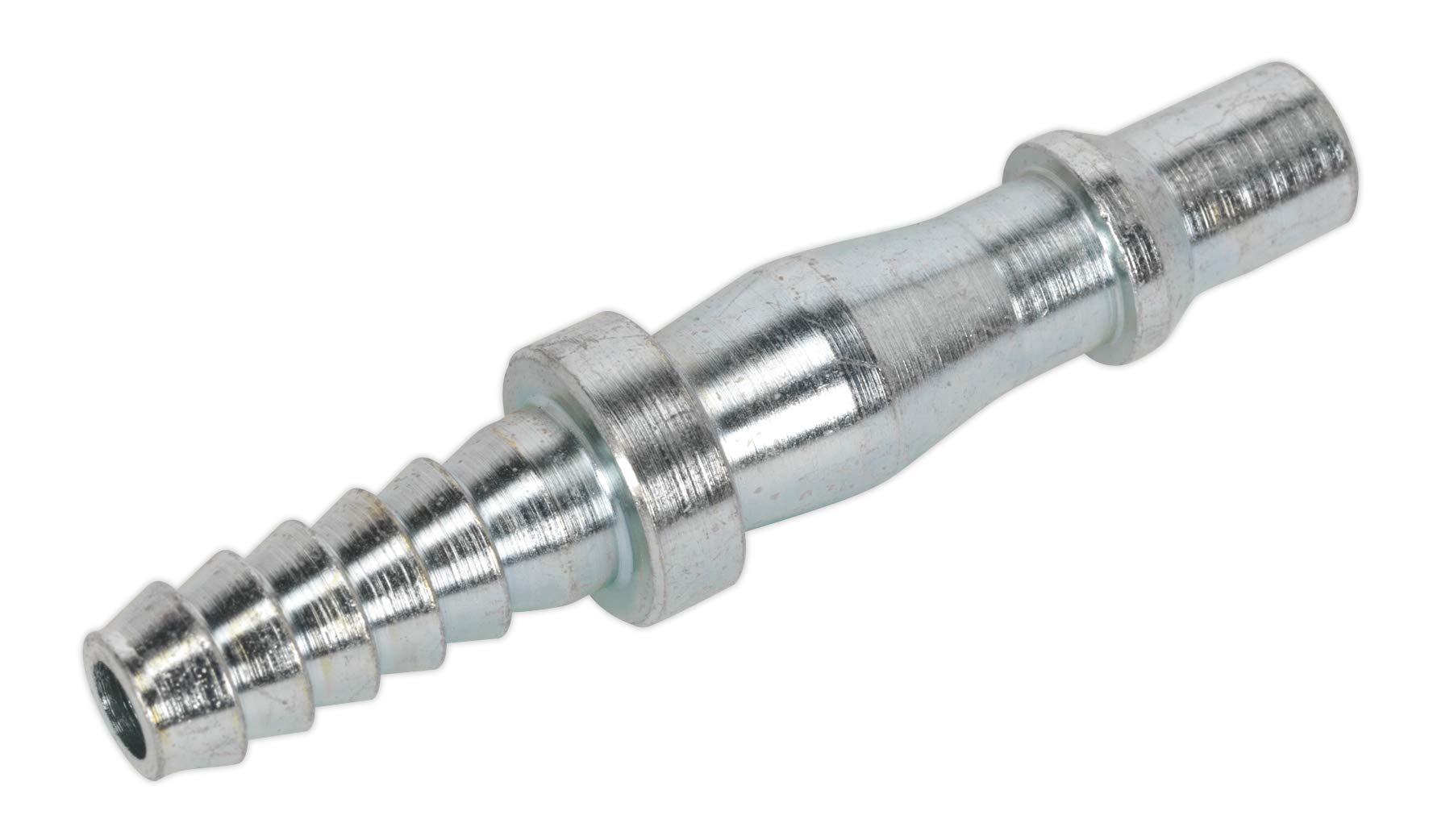 Sealey Air Adaptor Tailpiece 1/4"" Bore Hose Pack of 5 AC06