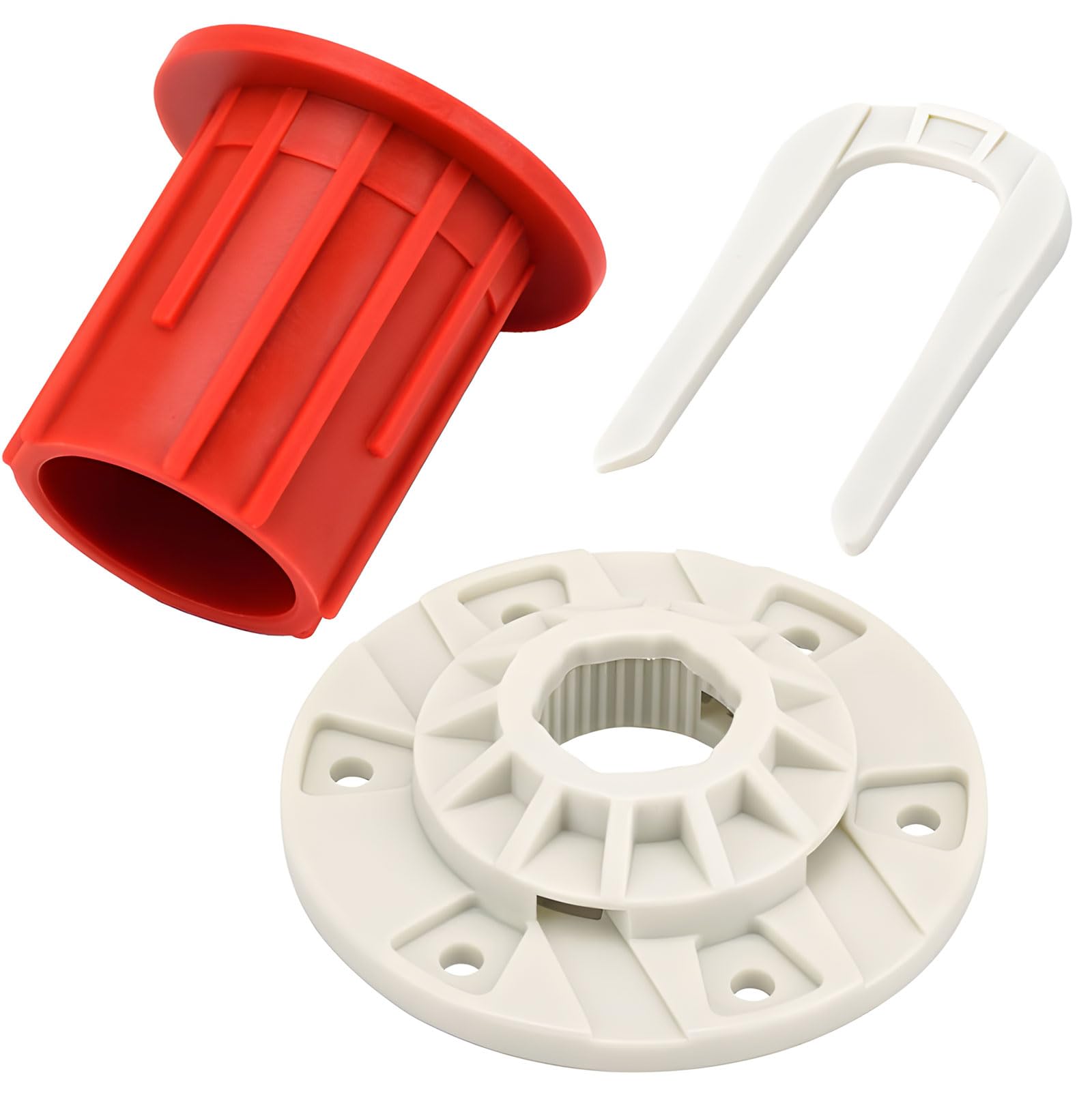Buxuaaaa Polystyrene Operate Wheel Set for Washer Basket Replacement Ensures Longevity Compatibility Permanent Polystyrene Construction Ensures Longevity