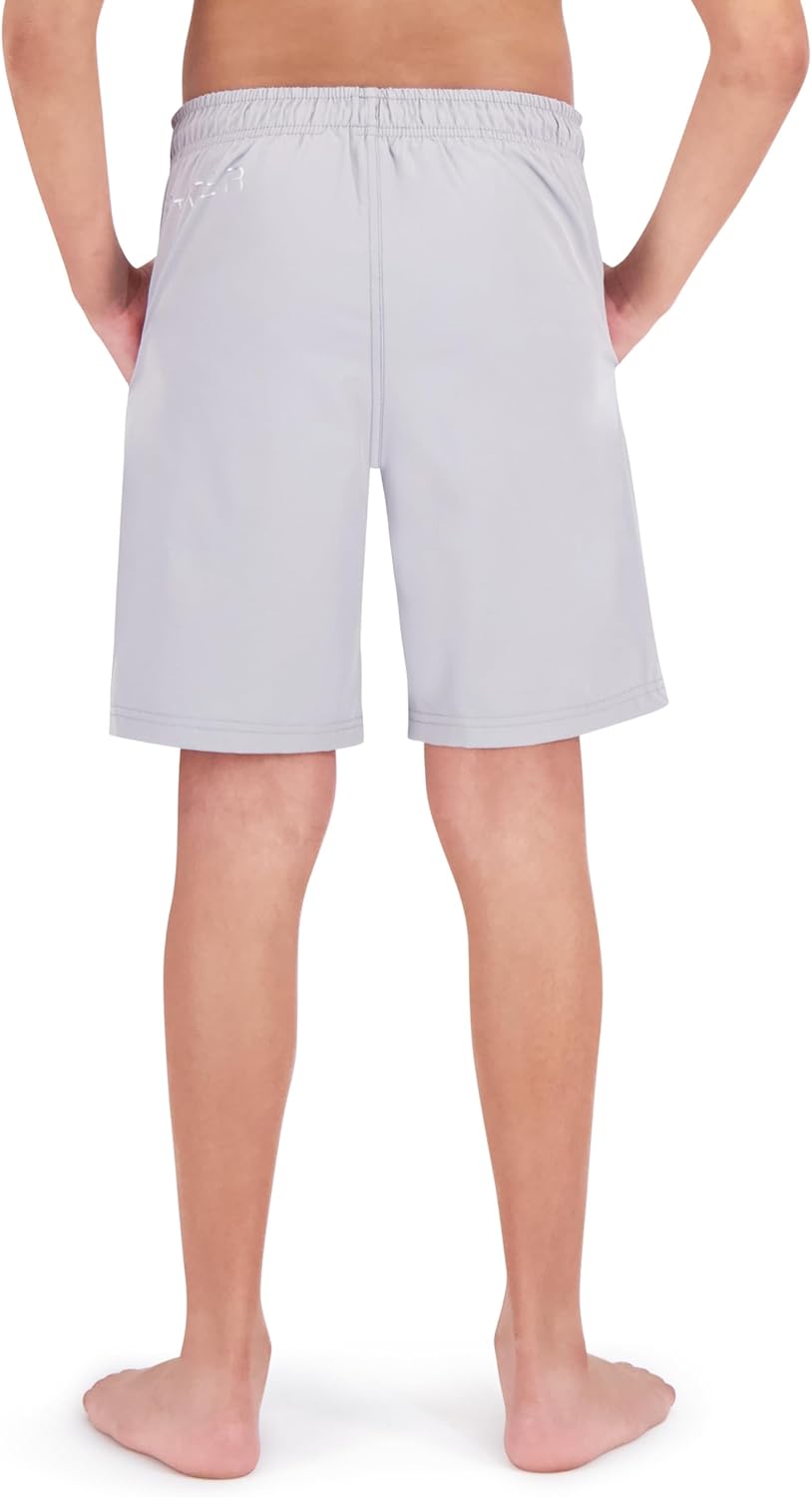 Spyder Boys' Swim Trunk Volley Shorts– Quick-Dry, UPF 30+, 4-Way Stretch, Brief Liner, Pockets- Big Boys