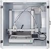 Metal 3D Printer Enclosure with Ventilation, 3D Printer Cover Box with LED Light, Dustproof Waterproof Cabinet Protective Cover with 3 Layer Fliter, Noise Reduction, Thermometer/Hygrometer