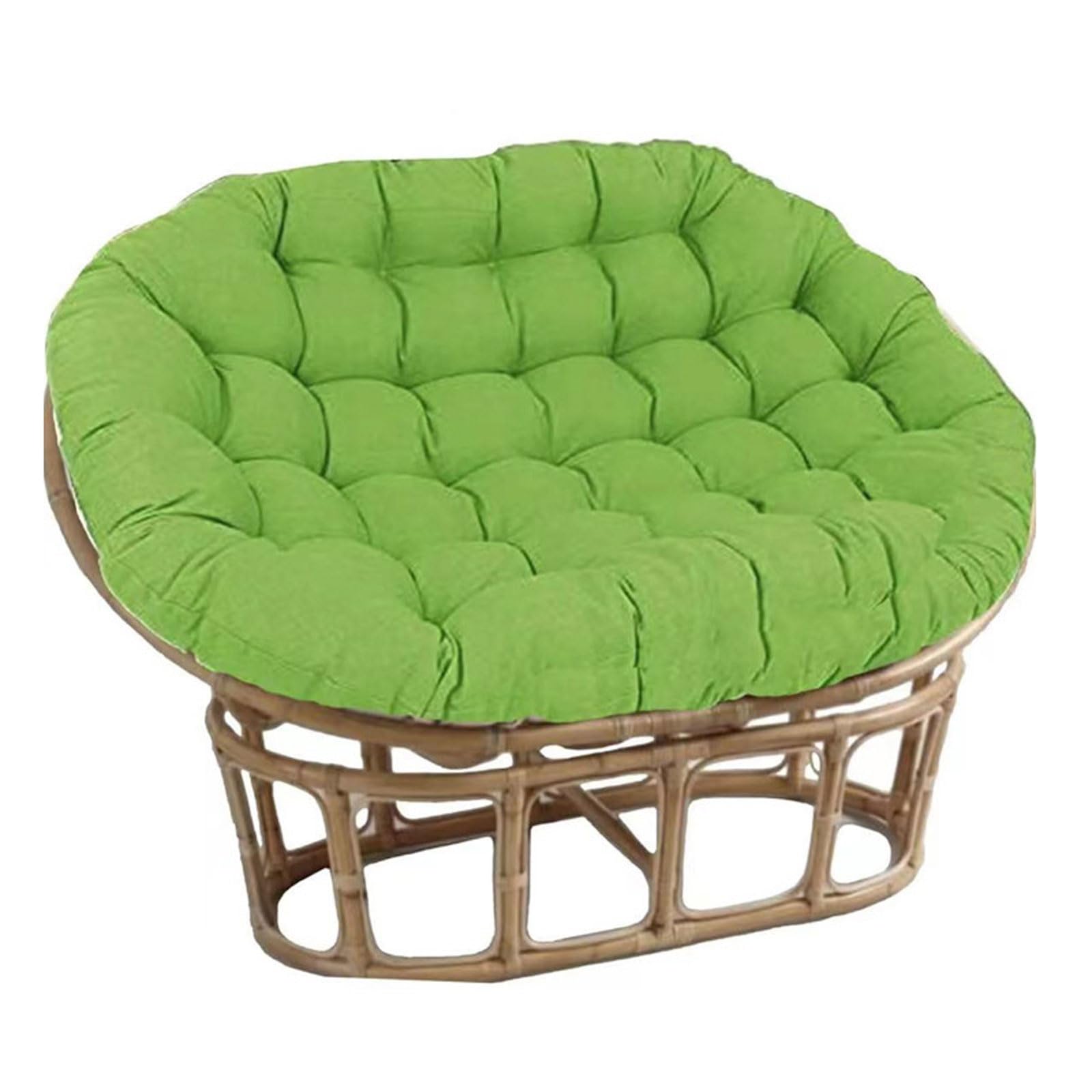 Almohada para patio impermeable con lazos para cojín de terraza