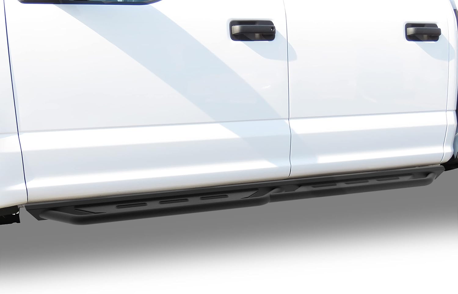 Running Boards Fit 2015-2025 Ford F150 SuperCrew Cab | 2022-2025 F150 Lightning EV SuperCrew Cab | 2017-2025 F250/F350/F450/F550 Super Duty Crew Cab, Heavy Duty Side Steps Nerf Bars