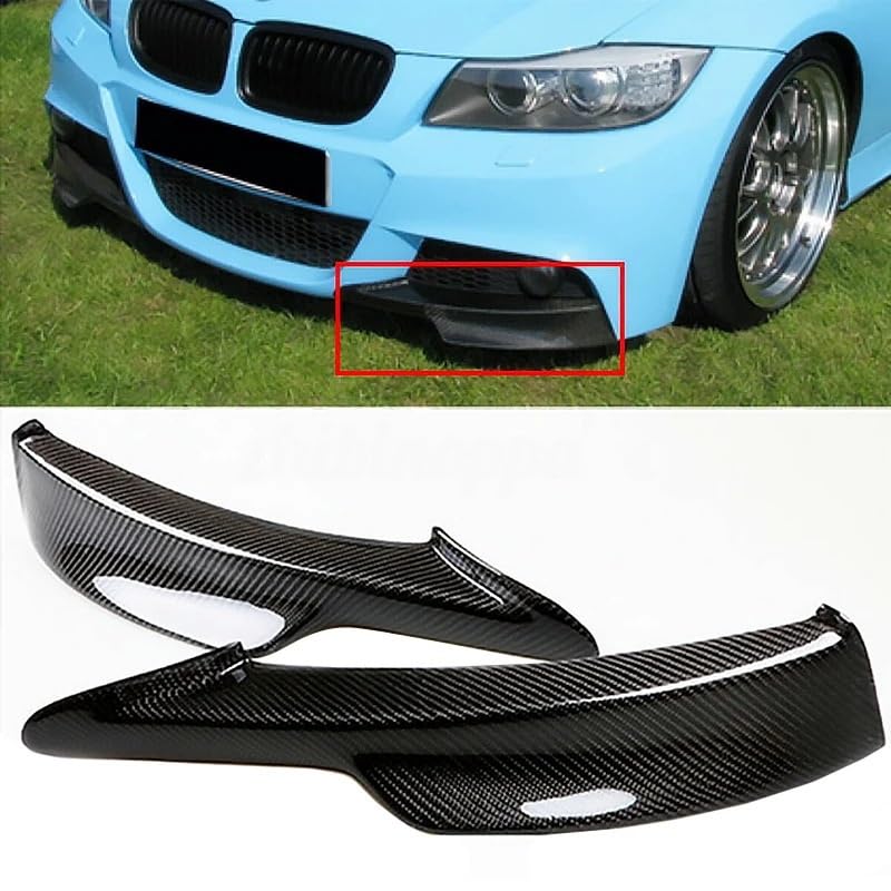 Splitter avant carbone pour BMW E90 E91 M-Tech : protégez et sublimez votre pare-chocs
