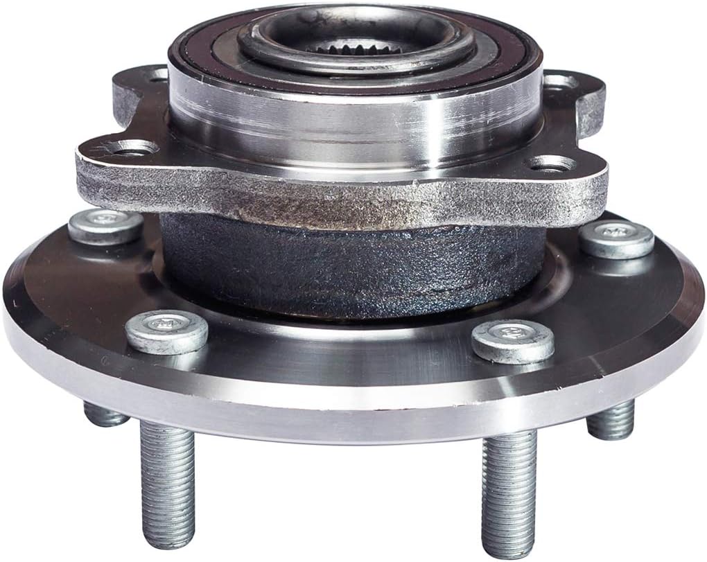Front Wheel Hub and Bearing Assembly Compatible With 2009 10 11 12 13 14 15 16 2017 Dodge Journey AUQDD 513286 [5 Lug Hub]