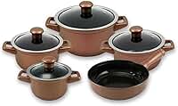 Ceraflame Conjunto Panelas de Cerâmica Duo Smart 5 Peças Cobre