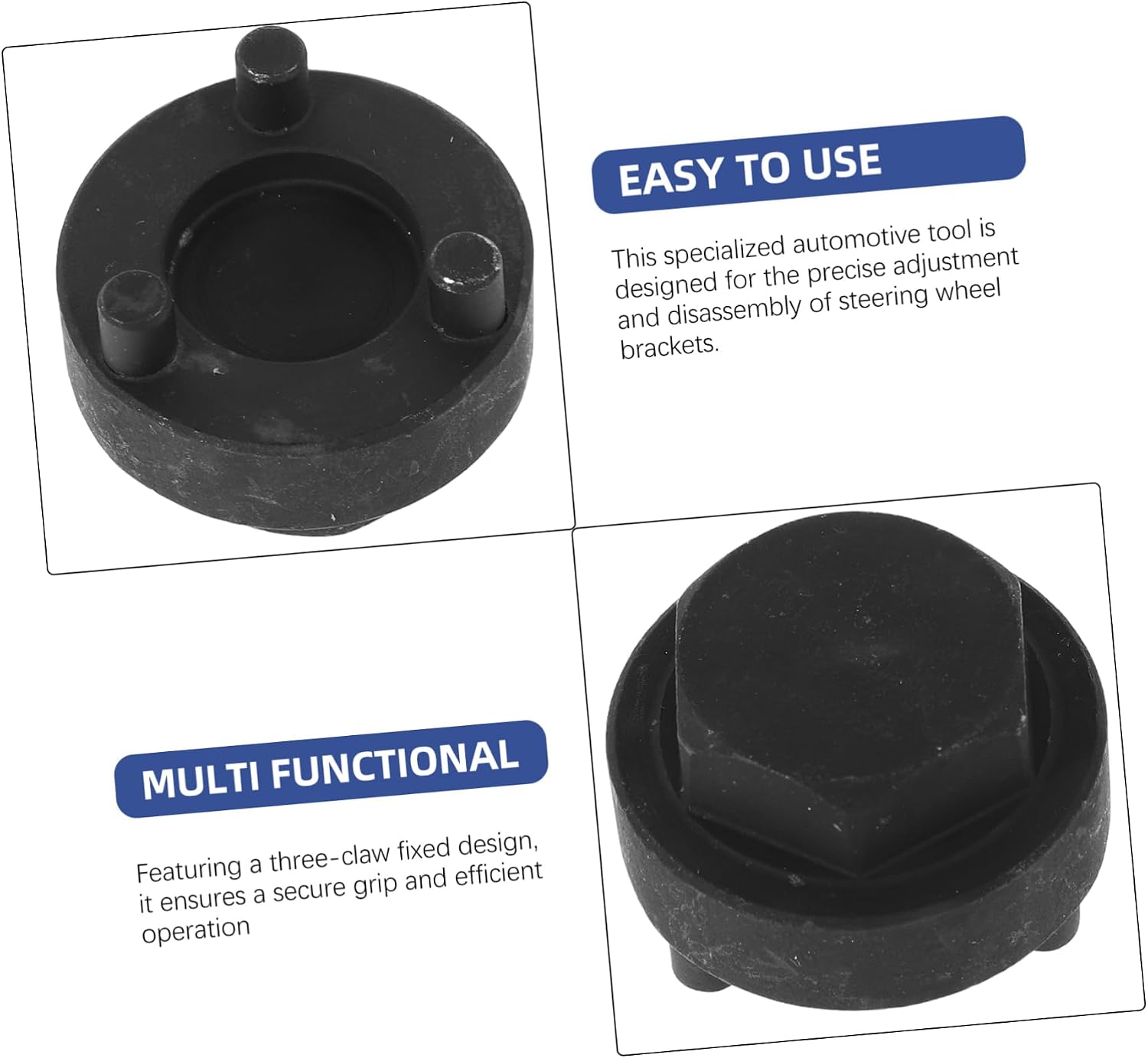 SOLUSTRE Automotive Steering Support Bracket Puller Tool Construction Essential for Vehicle Disassembly and Repair Compatible Car Brands and Models