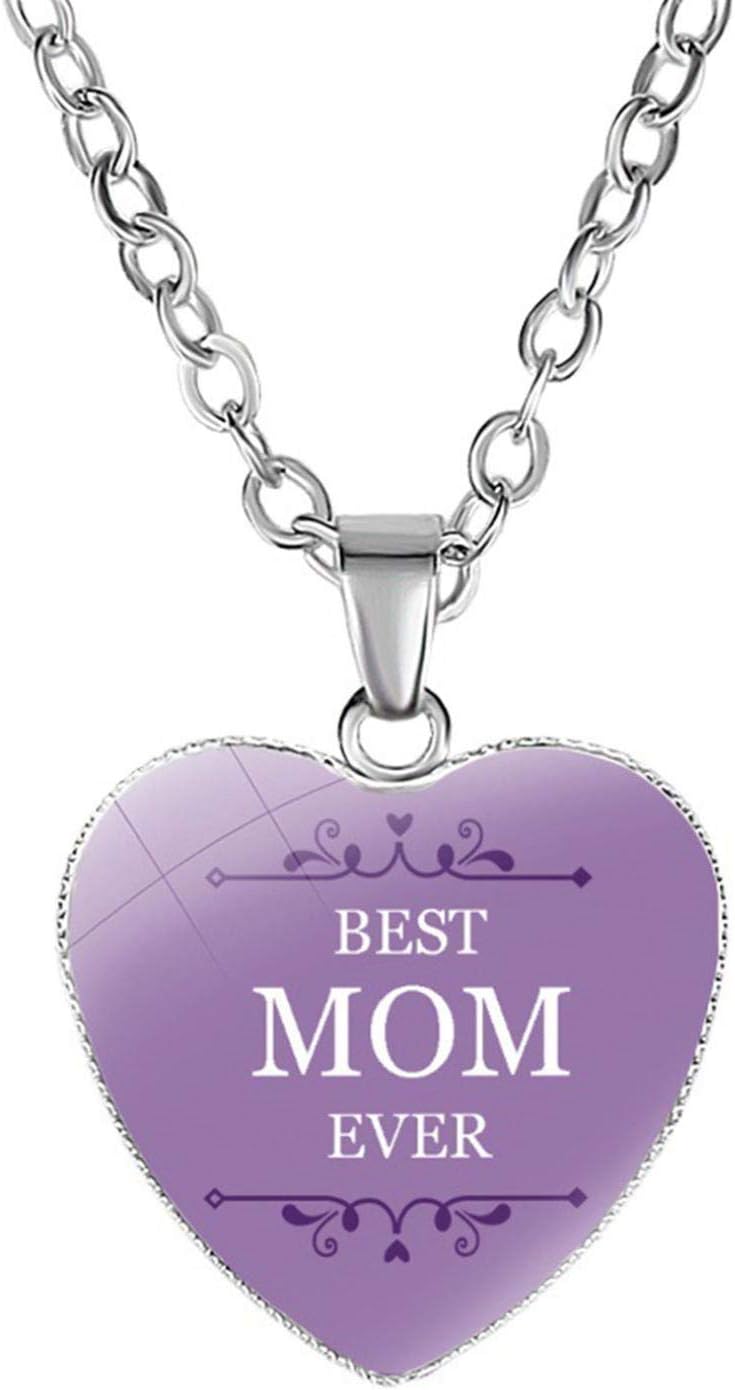 iLHClearance Deals MOM Letter Pendant Womens Charm Engagement Crystal Rhinestone Necklace Jewelry Gift by (I)