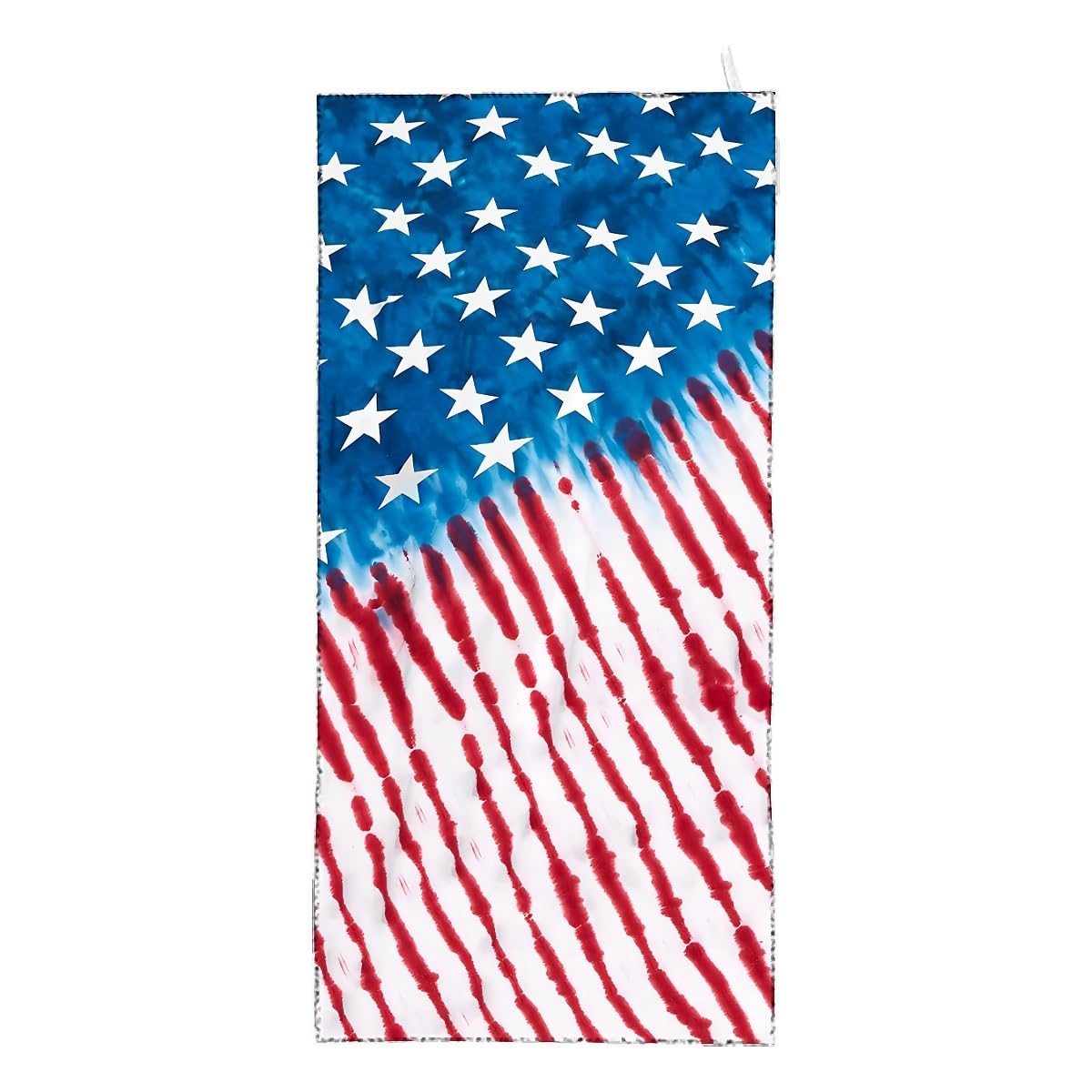 Tie Dye American Flag Microfiber Beach Towel Sand Free Towels Thin Quick Dry Super Absorbent Oversized Large Lightweight Towels for Travel Sports Pool