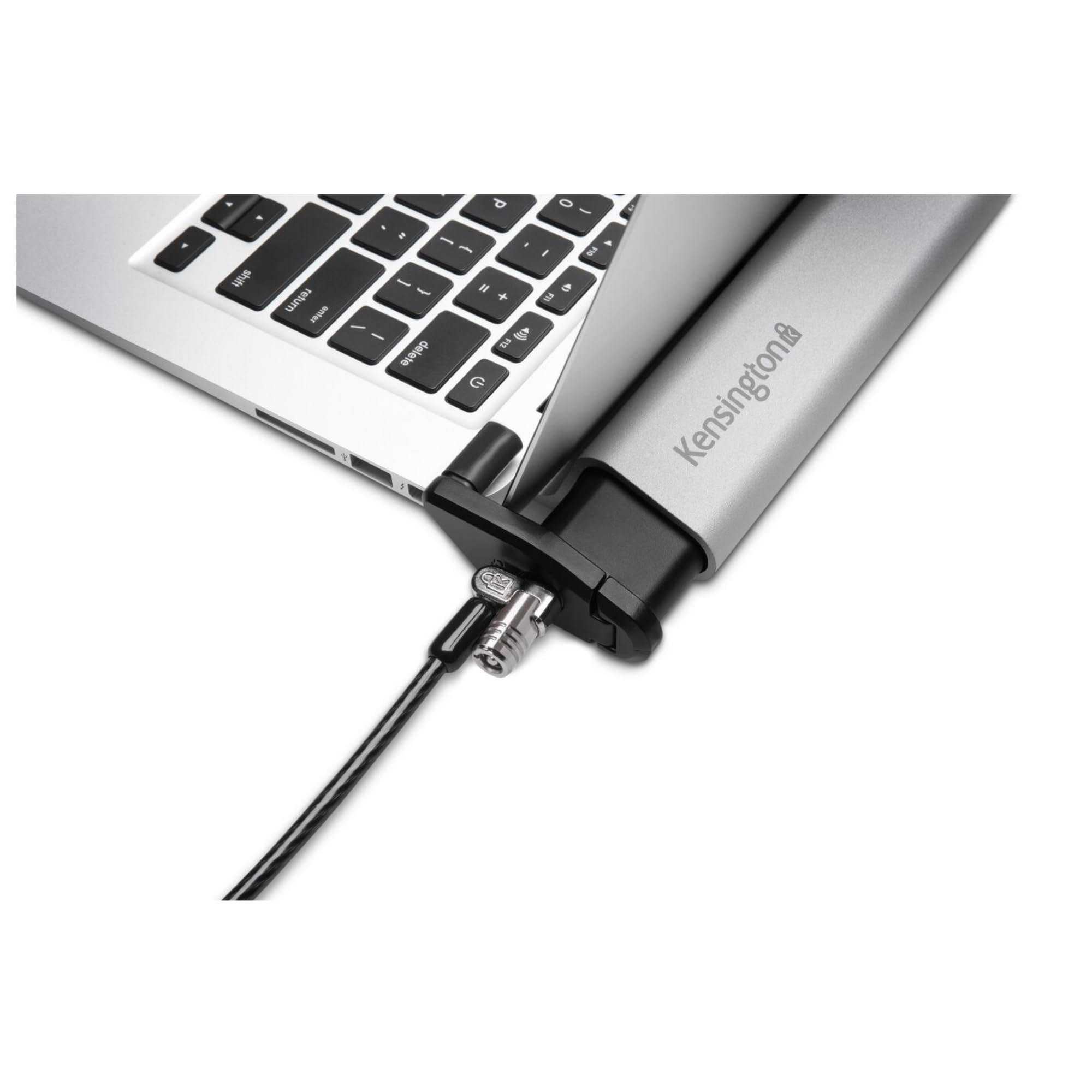 Kensington K64451WW Laptop Locking Station 2.0 (für 11 Zoll- 15,6 Zoll MacBook and ultraflache Laptops mit verstellbare Sicherungsarmen, nicht-invasivem Schließmechanismus und Kratzschutzleisten)
