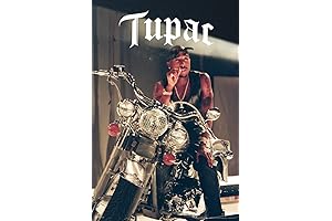 Tupac Tapestry: Iconic 2Pac Motorcycle Photo Embellishes Your Space