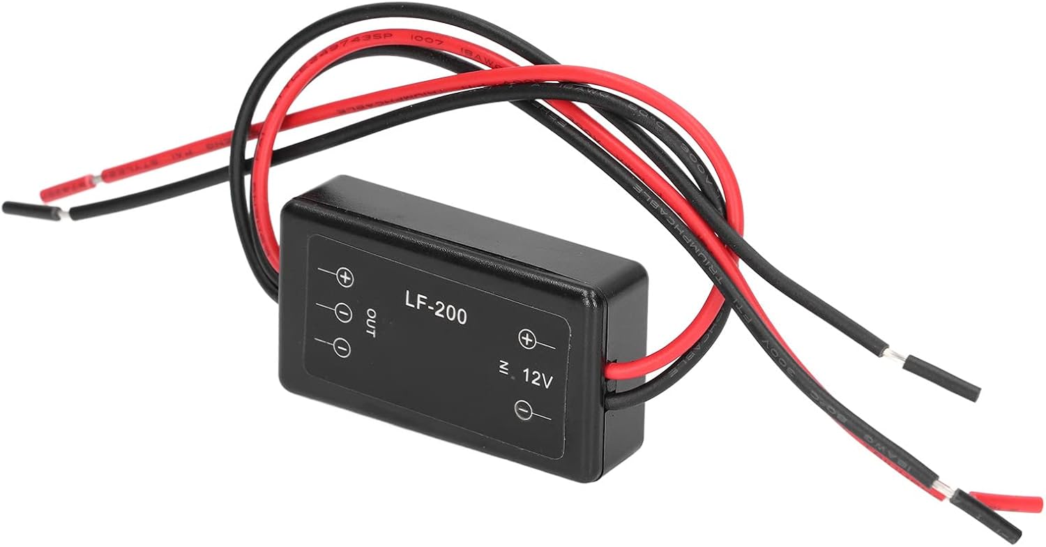 LED Flash Strobe Module High Performance Left Right Alternating Flasher Controller For Automotive Tail Stop Lights DC 12V ABS Material