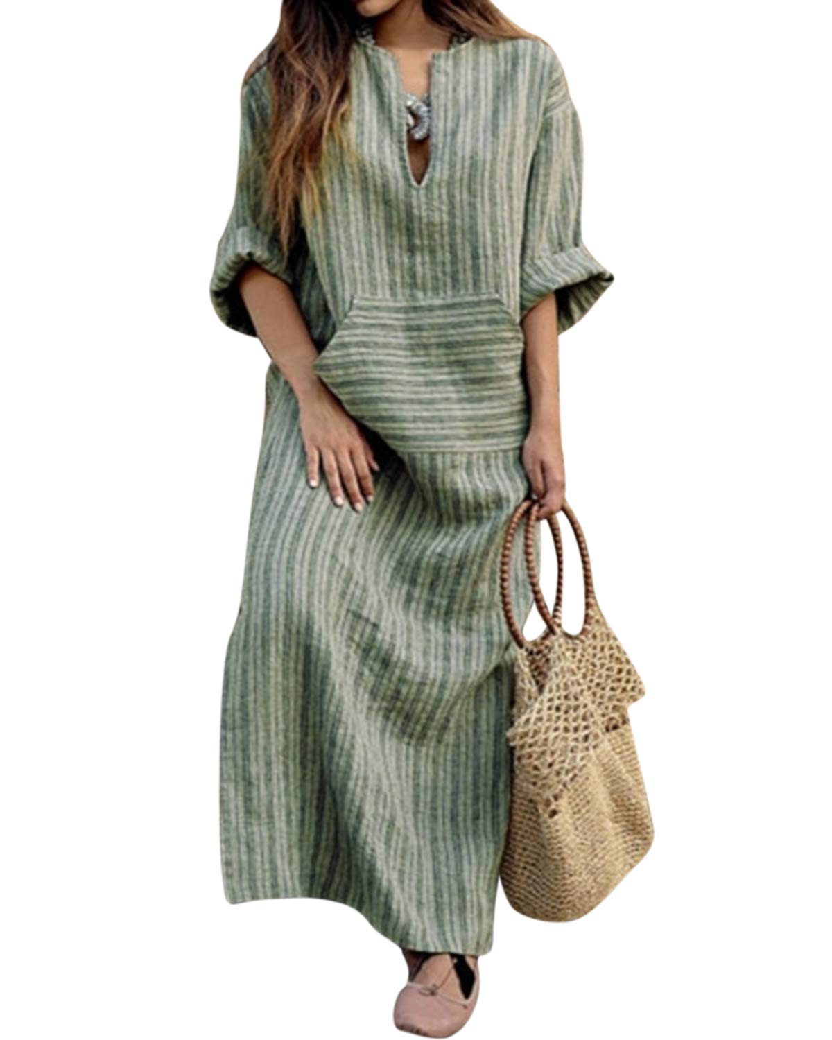 Linen Plus Size Dresses The Dress Shop