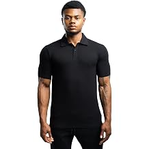 Ekkovision Ekko Blank Polo for Men, Short Sleeve Shirt, Soft, Stretchy, and Breathable Fit
