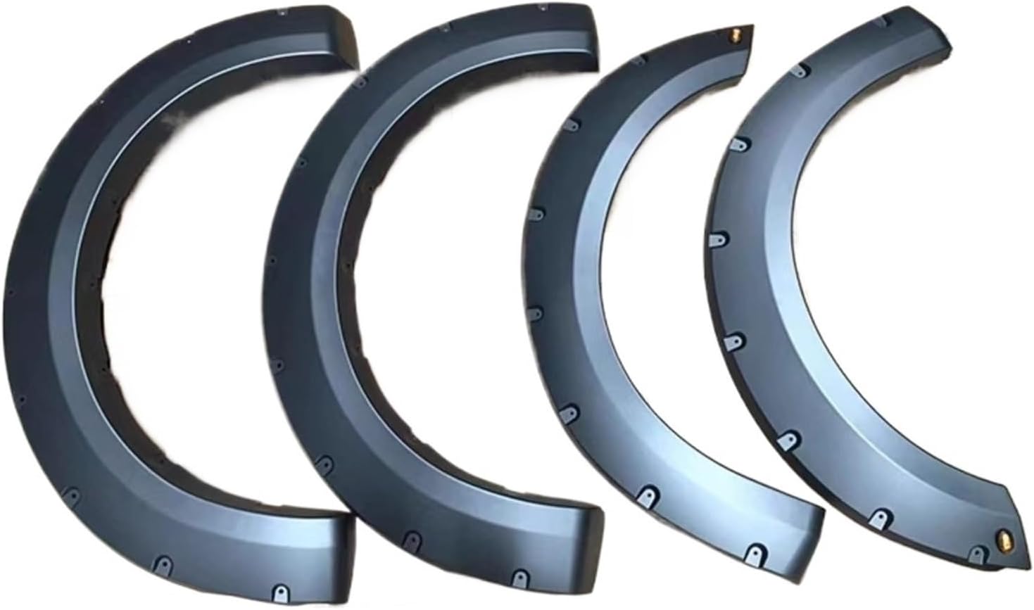 Car Fender Flares With Lights Compatible with Ford F150 15-20 Arch Wheel Eyebrow Protector Mudguard Sticker(Style2 18-20)