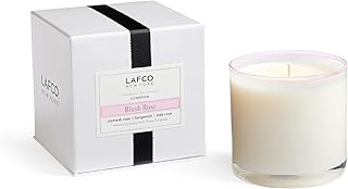LAFCO New York Signature Candle - 90-Hour Burn Time - Reusable, Hand Blown Glass Vessel - Made in The USA