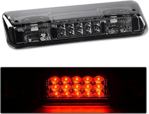 DOTCOM LED 3rd Third Brake Light,Compatible with Ford F150 Lobo 2004-2008/Fit Ford Explorer 2007-2010/Fit Lincoln Mark LT 2006-2008,Rear Tail Cargo Lamp,Smoky Lens Black Housing