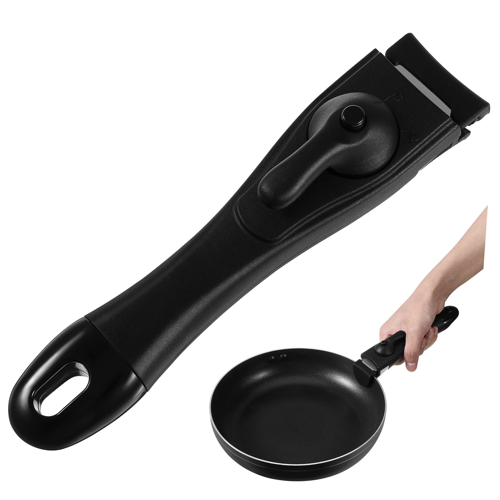 Poignée de casserole en silicone amovible VALICLUD anti-chaleur