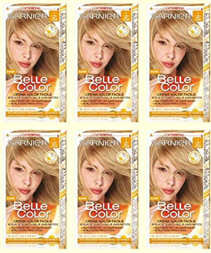 6 X Garnier schön Farbe 1 - Blond klar natürliche Färben für Haar
