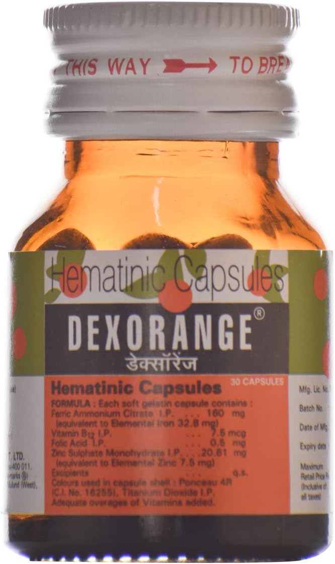 Dexorange - Bottle of 30 Capsules