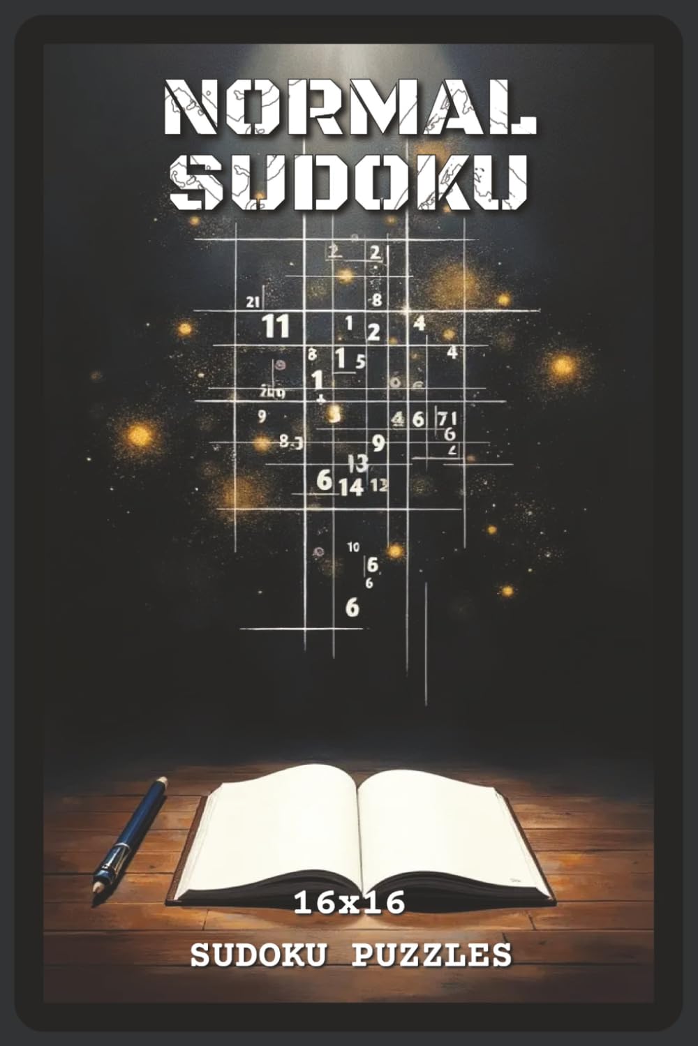 Normal Sudoku Puzzles: Sudoku Puzzles with Easy to Read about Logic, Focus, and Brain Training | 6x9 inches, 120 pages | 16x16 Grids — Gift for ... Thinkers (VDS Sudoku Puzzle Collection)