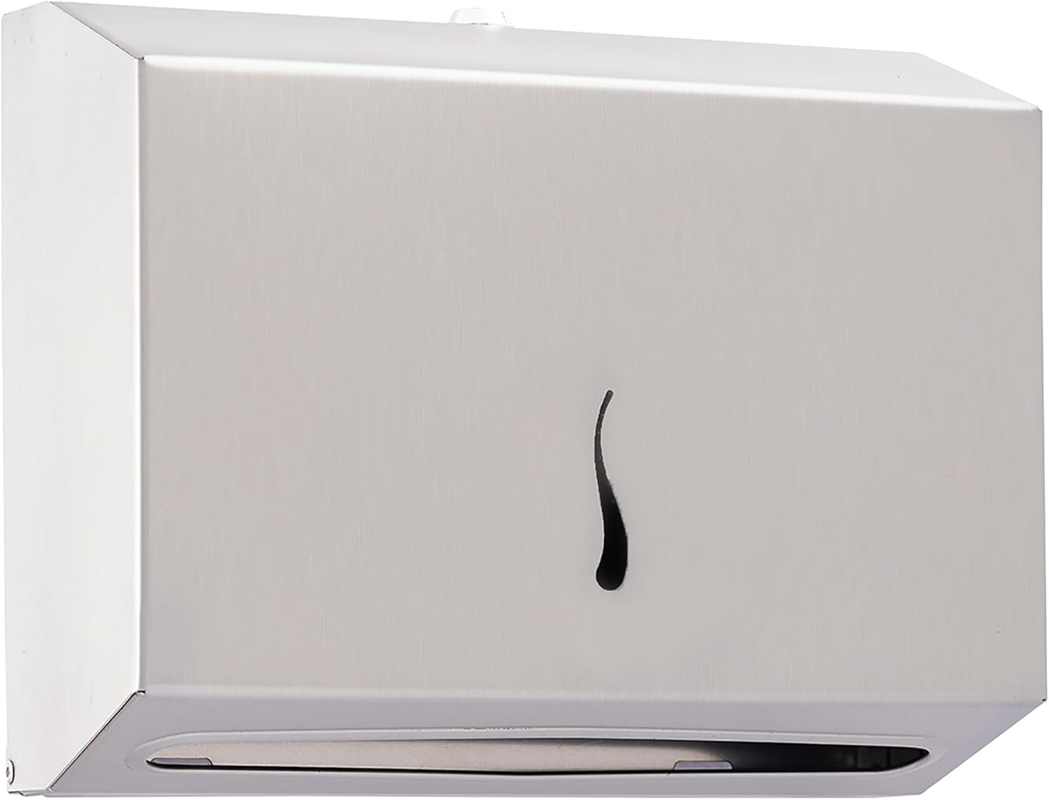 Paper Towel Dispenser - Anti-Fingerprint Coating, Enhanced Quality Stainless Steel, Wall-Mounted for Commercial Bathrooms - Holds 200 C-Fold or 275 Multi-Fold Paper Towels - Steel
