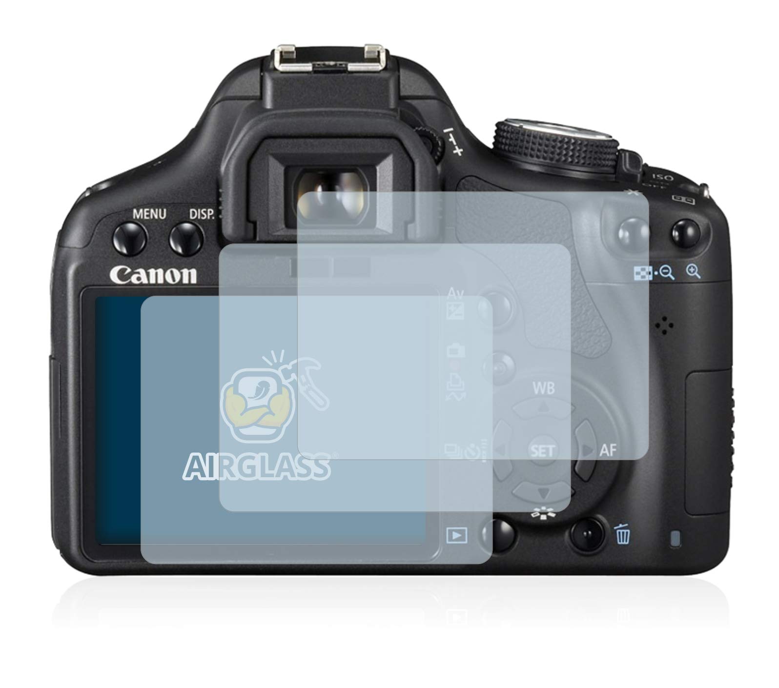 Pellicola vetro blindato Brotect opaca per Canon EOS 550D pellicola
