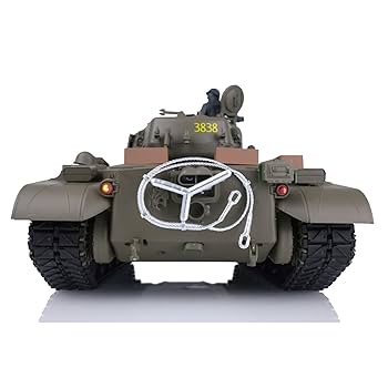 1/16サイズ戦車ラジコン　US　M26パーシング　ヘンロン3838-1 Amazon.co.jp: ヘンロン 7.0 ver 2.4GHz 1/16 戦車ラジコン M26
