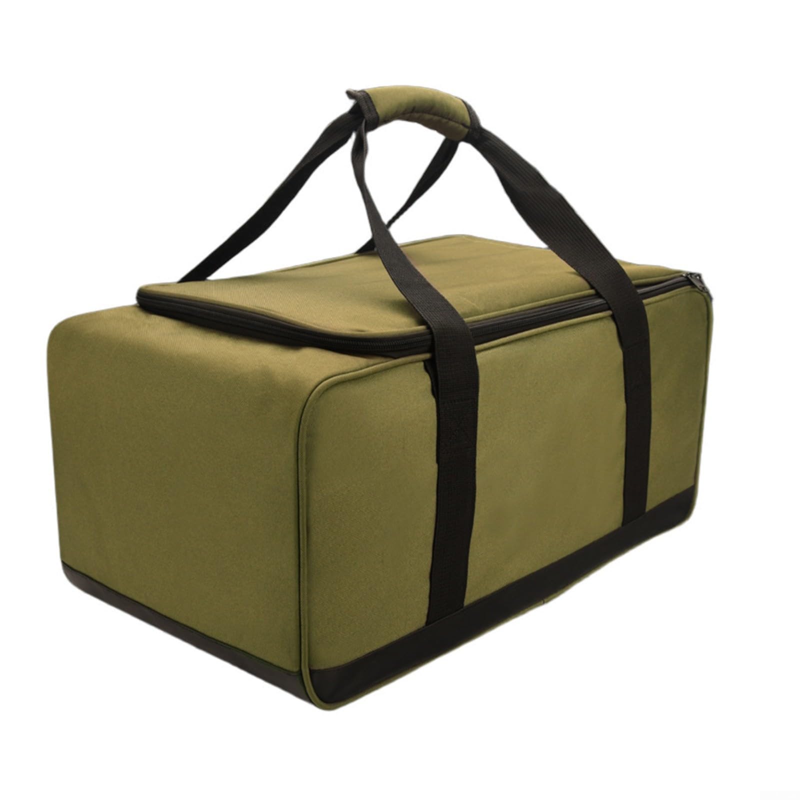 Bolsa de utensilios de cocina para camping, contenedor de almacenamiento de estufa de gran capacidad con separadores ajustables, resistente al agua, 600D Oxford para utensilios de cocina al