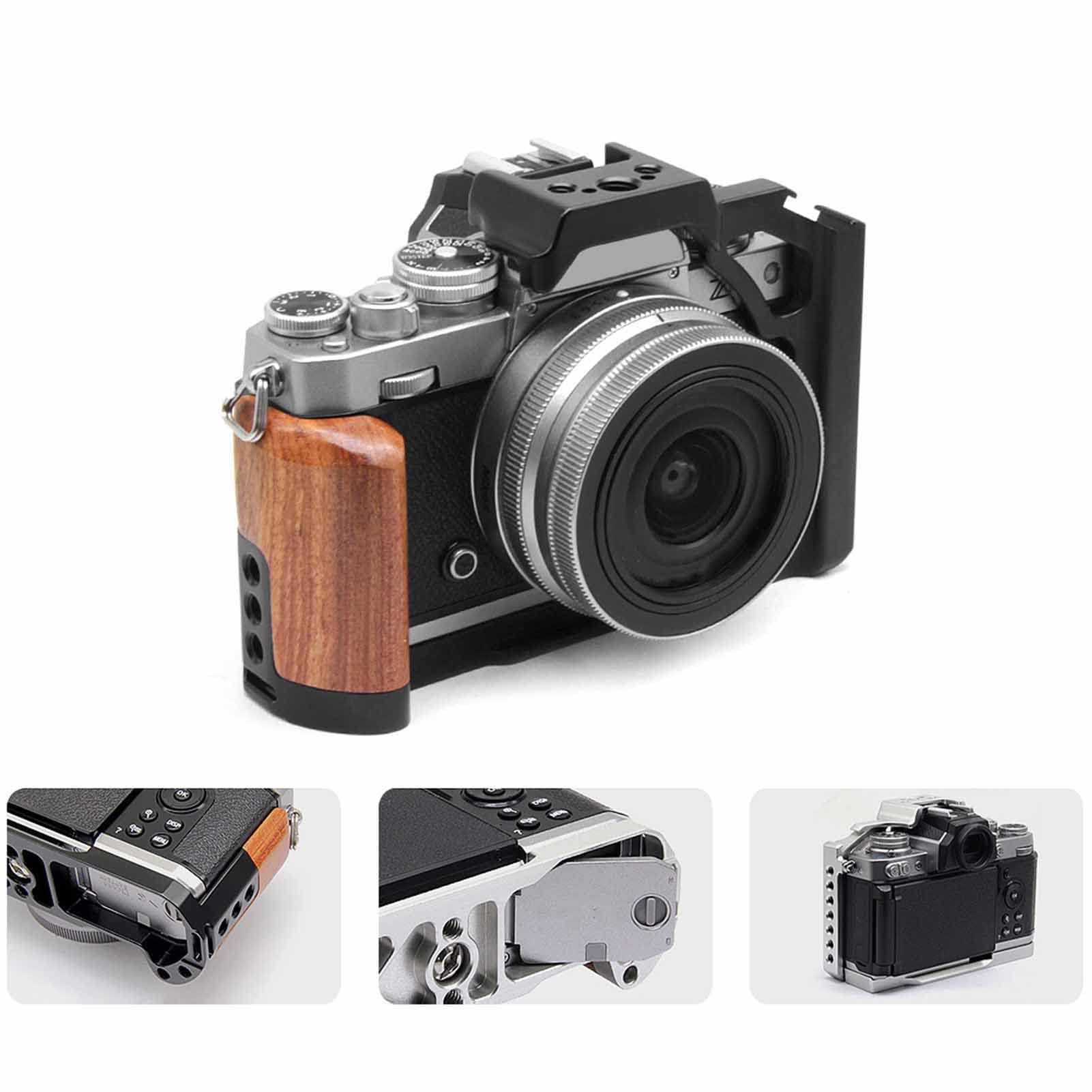 Amazon.co.jp: カメラケージ for ZFC ビデオ撮影アクセサリー用