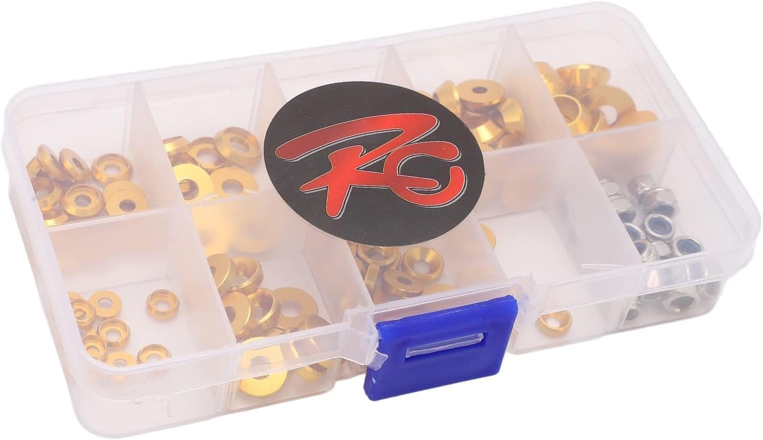 HERCHR Aluminum Alloy Cone Cup Head Screw Gasket Washer Counterbore Washers Gaskets Cup Shim Conical Washer Shim