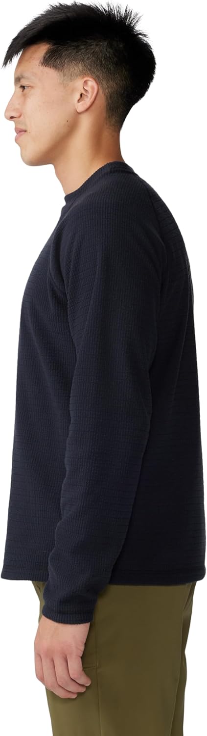 Mountain Hardwear Men's Summit Grid Ls Crew