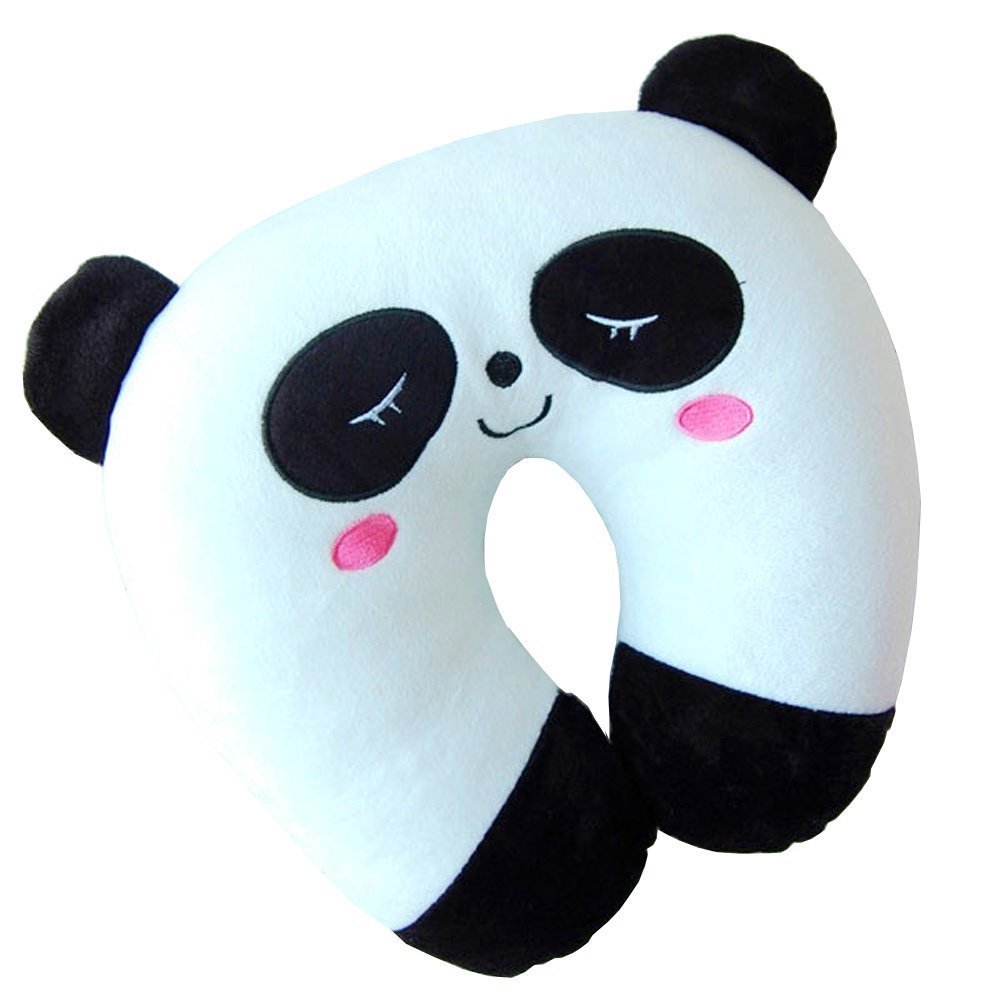 Guoqueen Cartoon Panda U Neck Travel Pillow