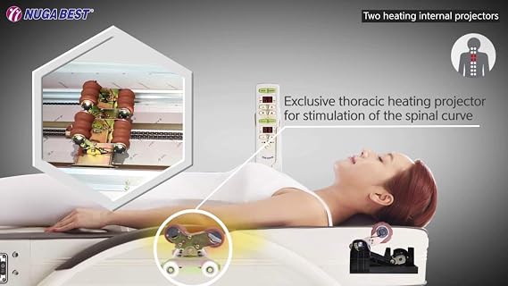 N4 Therapy Medical Massage Bed, Full Body Massage Bed, Back Massage Bed, Acupressure TENS Massage, DEEP Heat and MOXIBUSTION