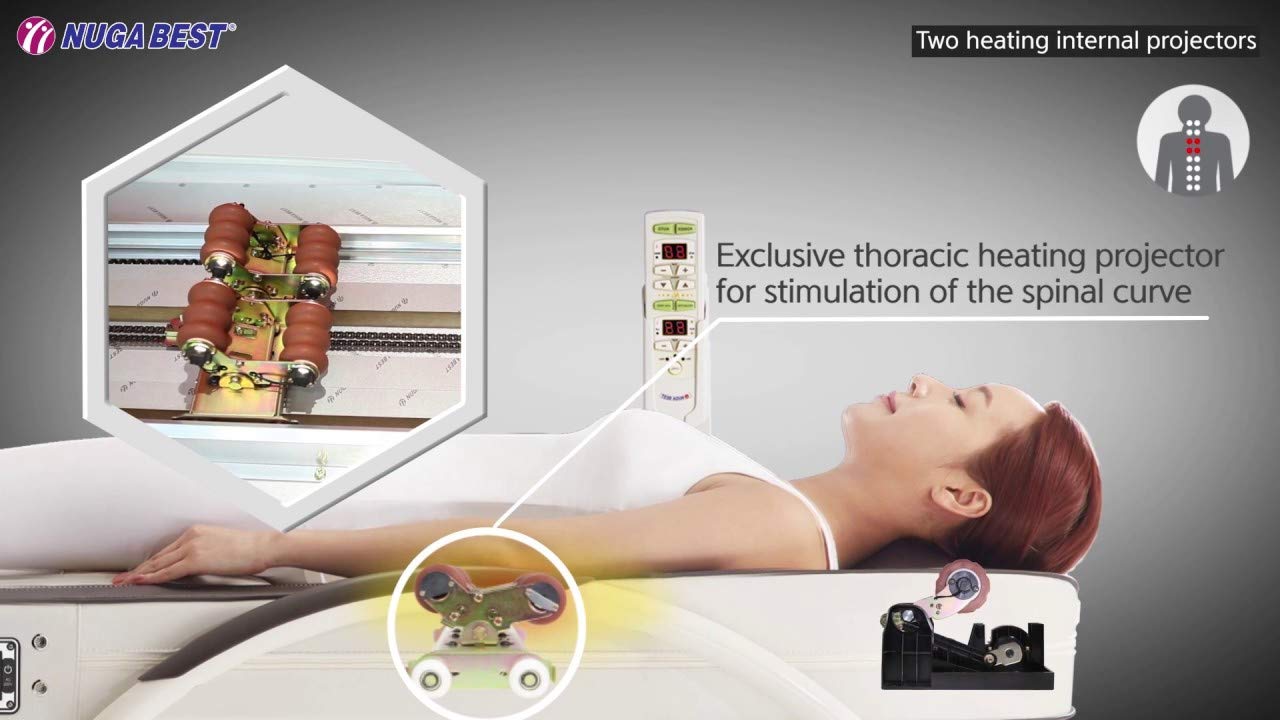 NUGA BEST N4 Therapy Medical Massage Bed, Full Body Massage Bed, Back