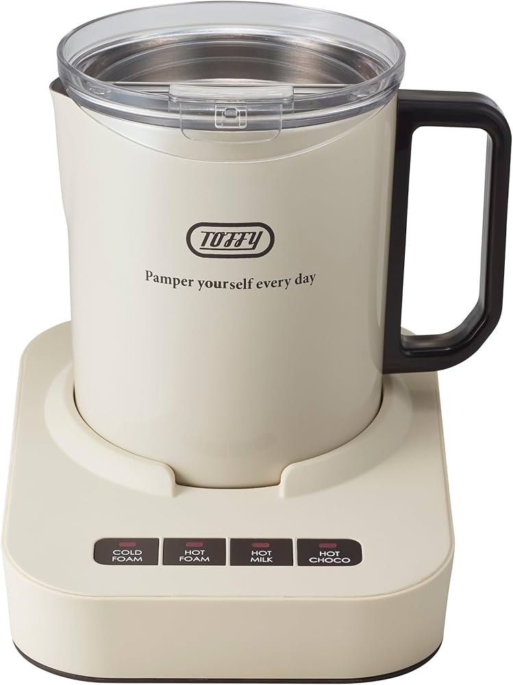 Amazon | 【Toffy/トフィー】 ミルクフォーマーマグ K-MF1 マグカップ
