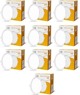 wipro Polycarbonate Garnet 15W Wave Cct Round Panel|Colour Changing Panel|Warm White, Neutral White, Cool White|Slim Borde