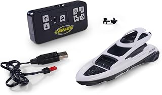 Carson Modellsport Nano Racer Yacht RC Motorboot RTR, Weiß