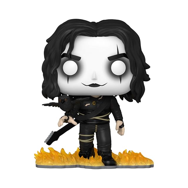 Foto 2 de 8 de Funko Pop! Movies: The Crow - Eric With Crow - Figura de Vinilo Coleccionable - Movies Fans